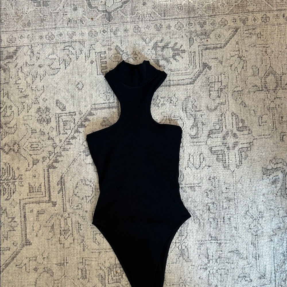 Zara Classic Black Top body suit